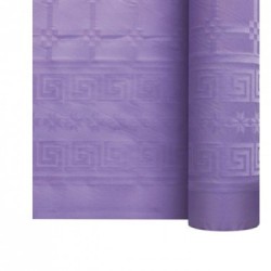 Nappe En Papier Damassé Violet En Rouleau 1,18 x 6 m – Coti-Jouets