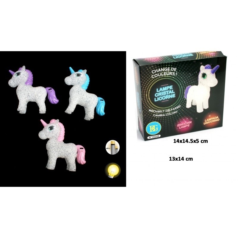 jouet licorne lumineuse