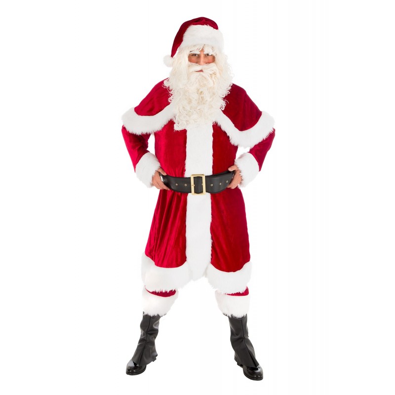 Costume Père Noël Américain Velours-Coti-Jouets, grossiste articles de