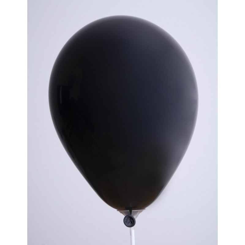 Ballons Noir,100 Pièces Ballon en Latex Noir 12 de Ballons