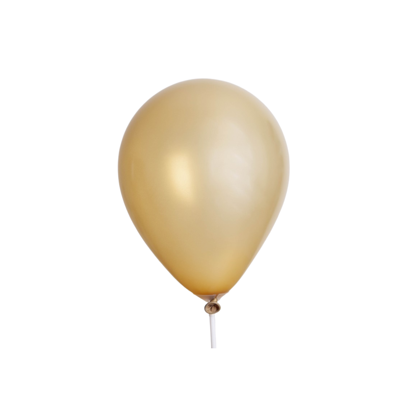 25 Ballons Metallique Or Pour Vos Fetes Anniversaire Et Decoration Coti Jouets