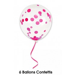 25 Ballons Métalliques Rose Fuschia Pour vos Fêtes, Anniversaire et  Décoration - Coti-Jouets