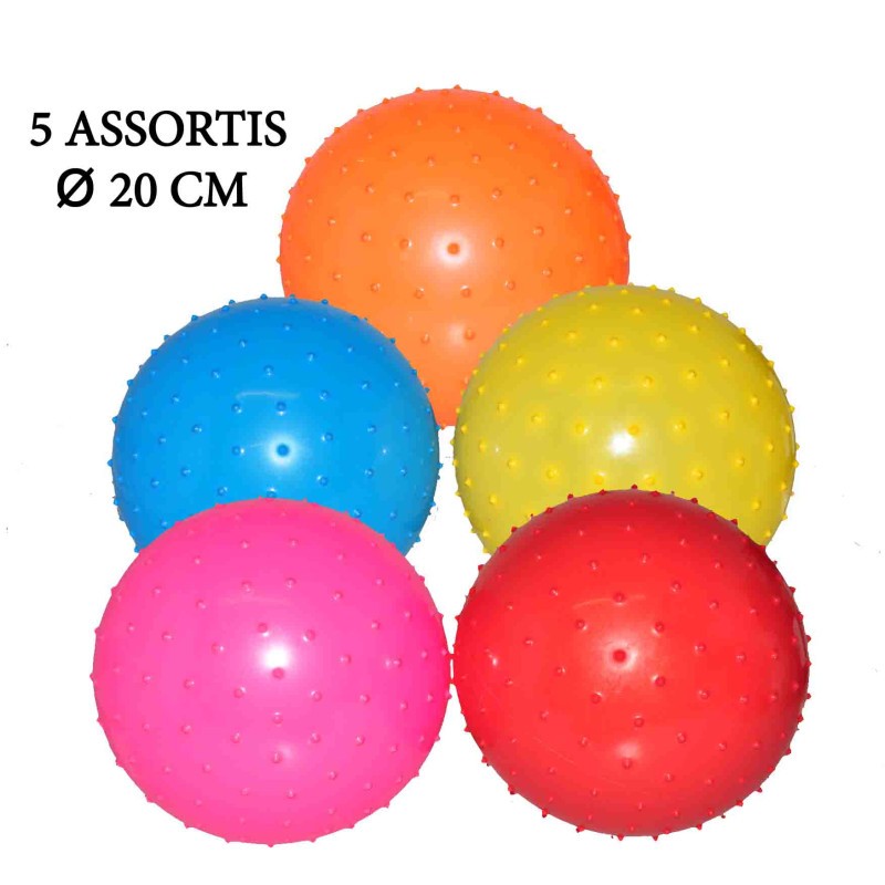 Ballon Picots 20cm à Gonfler-Coti Jouets grossiste jouet de sable