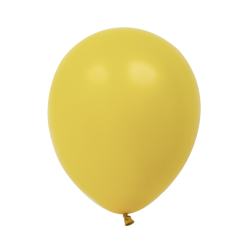 Ballons de Baudruche Opaques Ocre 50 Pièces - 9 Pouces