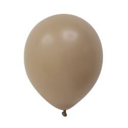 Ballon de Baudruche 10 Pièces Géant Opaque Sépia 60cm