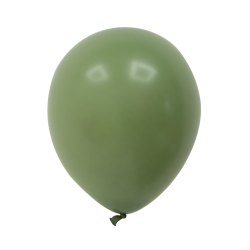 Ballons de Baudruche Opaques Olive 100 Pièces