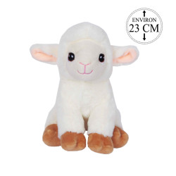 Peluche Mouton Assis 23cm