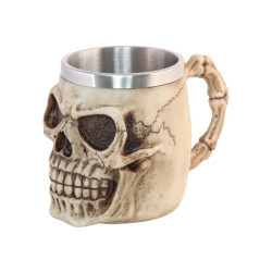 Mug Tête de Mort en Résine...