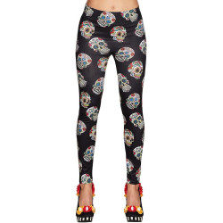 Legging Day Of The Dead, Taille M