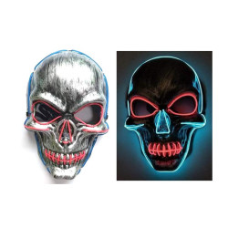 Masque De Tête de Mort Lumineux à LED