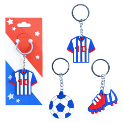 Porte Clés Foot Assortis