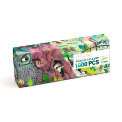 Puzzle Gallery Owls and birds 1000 Pièces - Djeco