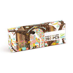 Puzzle Gallery Tree house 200 Pièces - Djeco