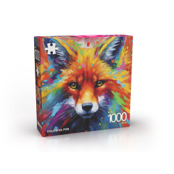 Puzzle Colorful Fox 1000 Pièces