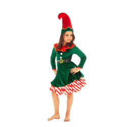 Déguisement De Lutin Rayé Fille