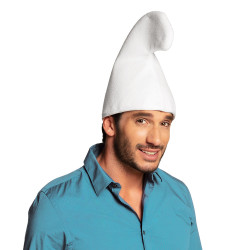 Bonnet de Schtroumpf ou Lutin Blanc