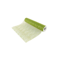 Chemin De Table Glitter Vert Pomme