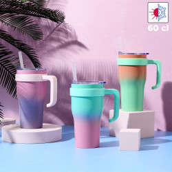 Mug de Transport Isotherme Miami Tie And Dye 60cl