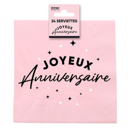 Serviette en Papier Joyeux...