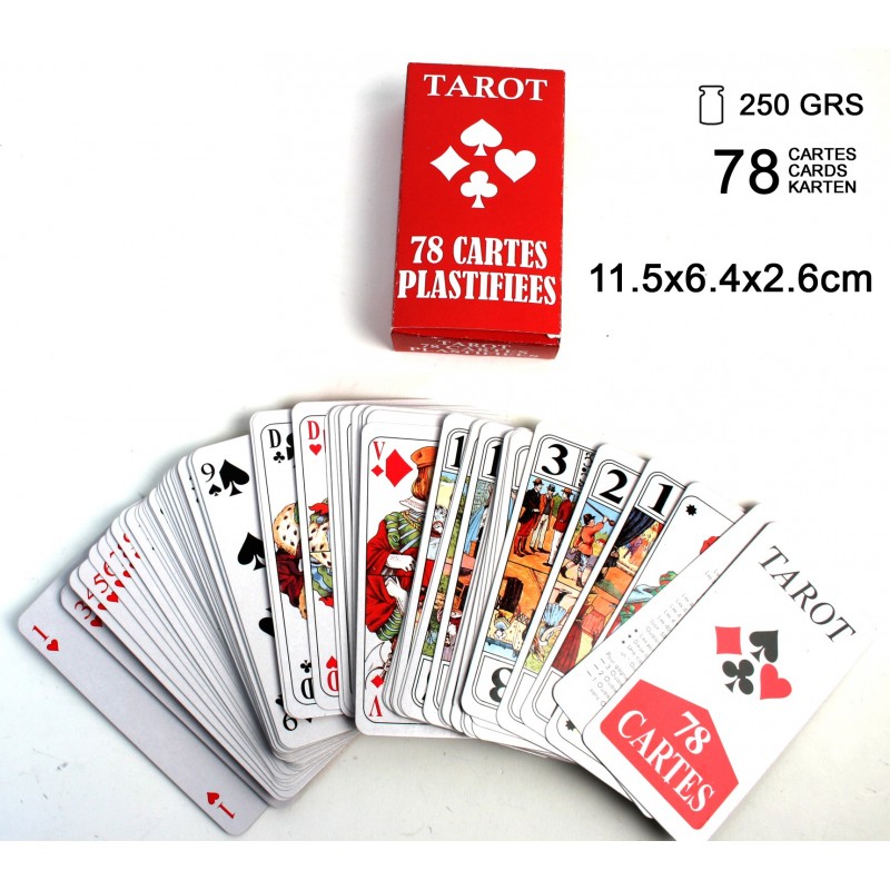Jeu de Tarot Cartes Plastifiées-Coti Jouets, spécialiste jeux de société à  Dijon pour école, centre de loisirs, collectivité